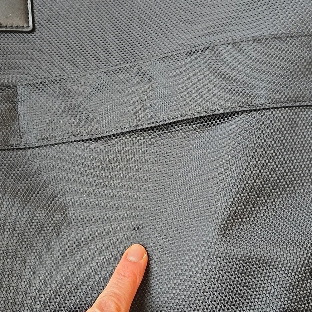 Kenneth Cole Reaction Black Weekender Travel Tote Bag Carry-On